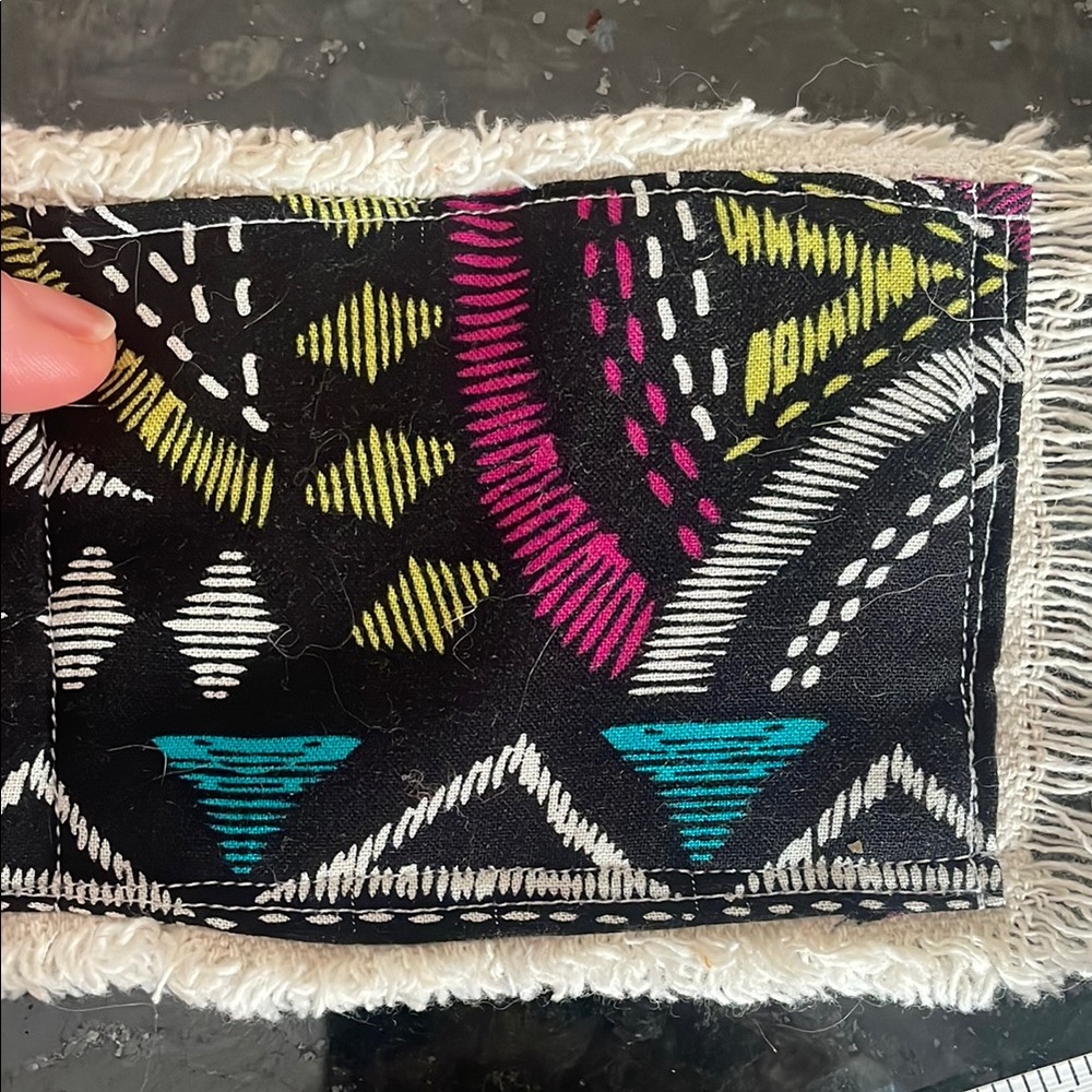 Colorful Patterned Reversible Belt - Picture 4 of 4